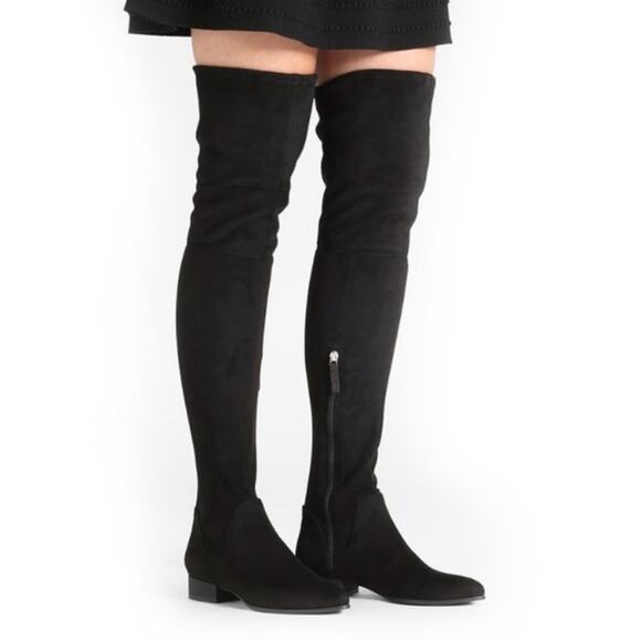 Dkny Shoes - NWOT DKNY Black Over the Knee Tall Suede Boots 8.5